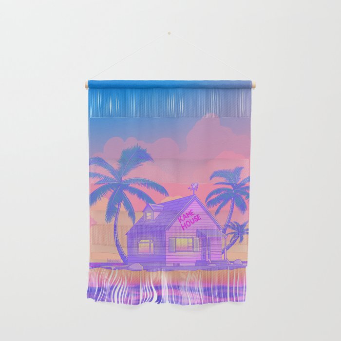 80s Kame House Wall Hanging