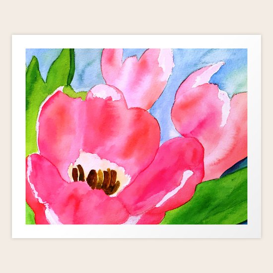 Tulip Art Print