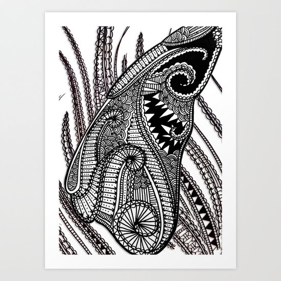 Engagement Wing Art Print