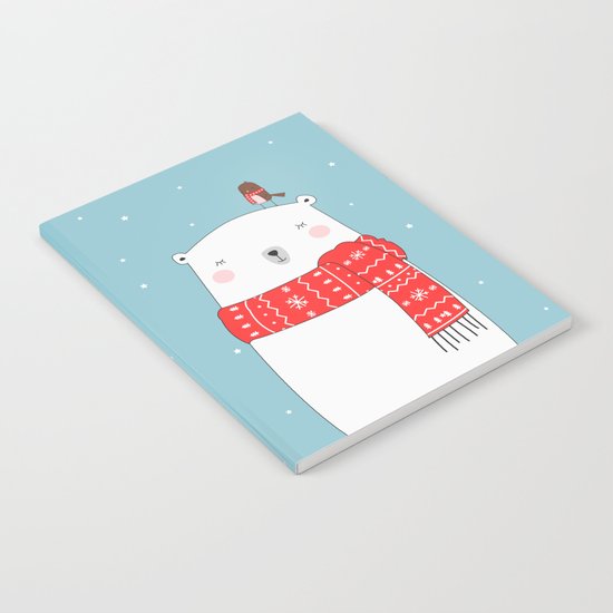 POLAR BEAR&LITTLE BIRD CHRISTMAS Notebook