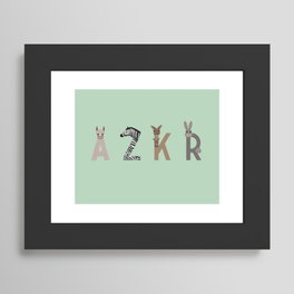 AZKR Framed Art Print