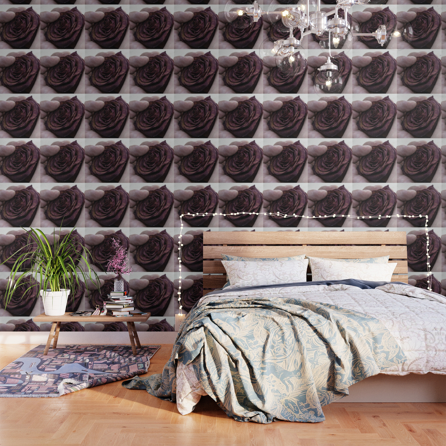 Hand Clutching A Dying Rose Wallpaper By Patrickpitu Society6