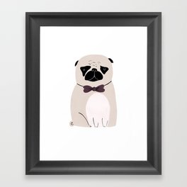 Pug  Framed Art Print