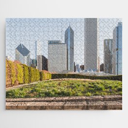 Chicago in Spring Jigsaw Puzzle