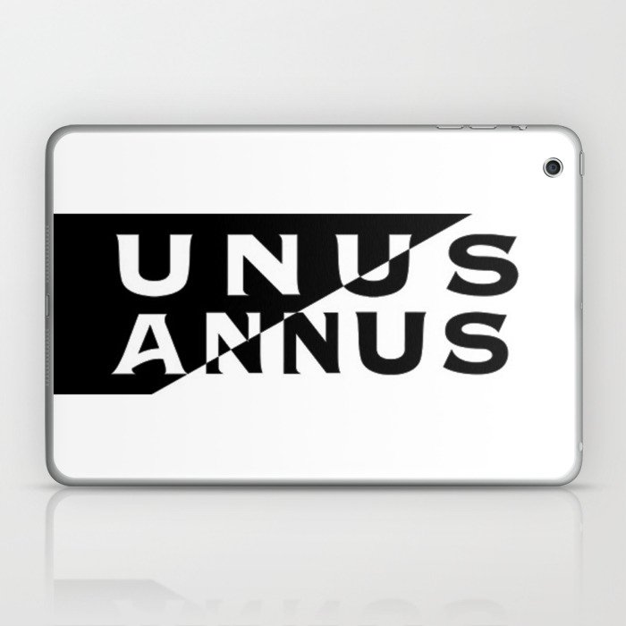 Unus Annus Logo Laptop Ipad Skin By Bingochamp2077 Society6