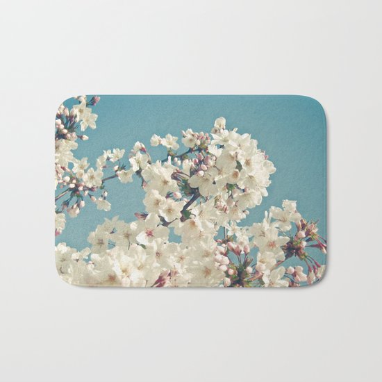 Buds in May Bath Mat