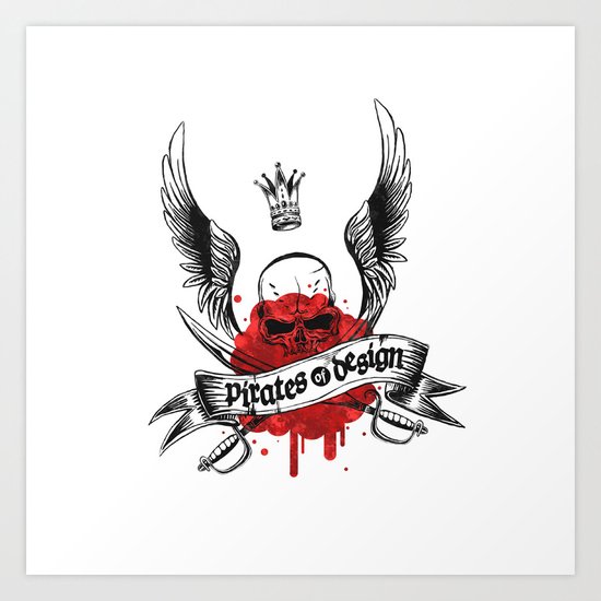 Pirates of Design Art Print