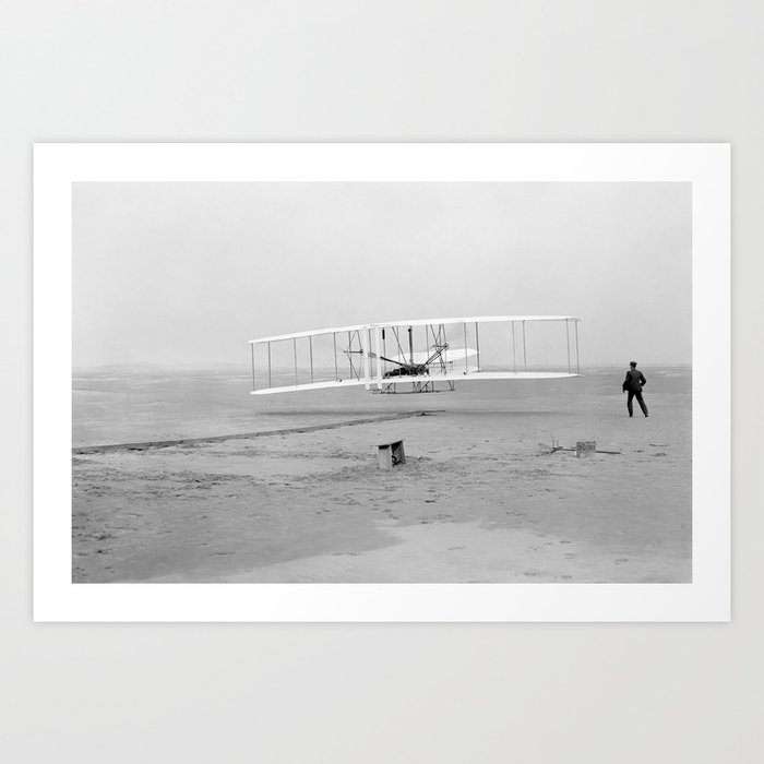 First Flight, Kitty Hawk, 1903 Kunstdrucke First Flight, Kitty Hawk, 1903 Kunstdrucke