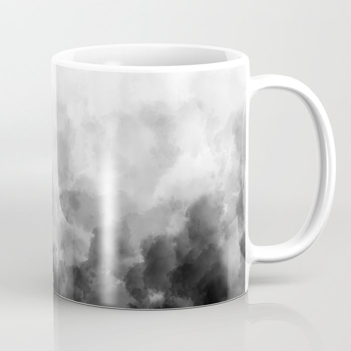 Ombre Smoke Clouds Minimal Coffee Mug