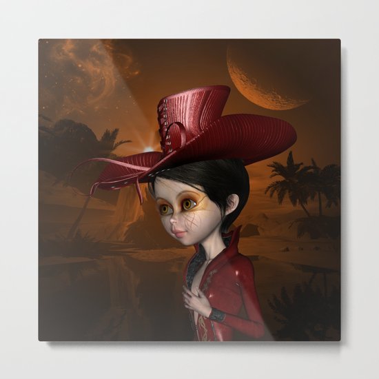 In the night Metal Print