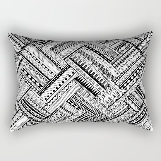 Urban Texture Rectangular Pillow