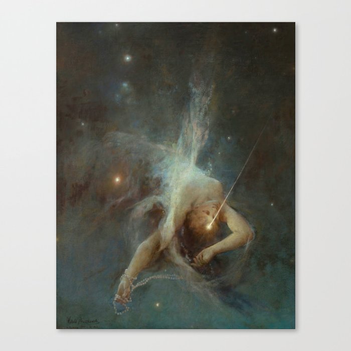 "Falling Star" by Witold Pruszkowski (1884) Canvas Print