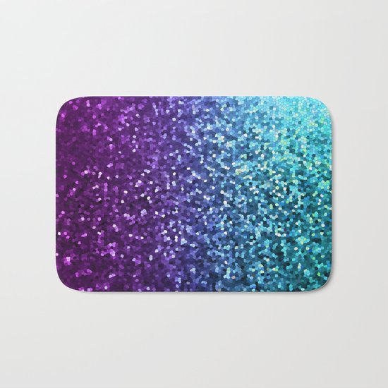 Mosaic Sparkley Texture G198 Bath Mat