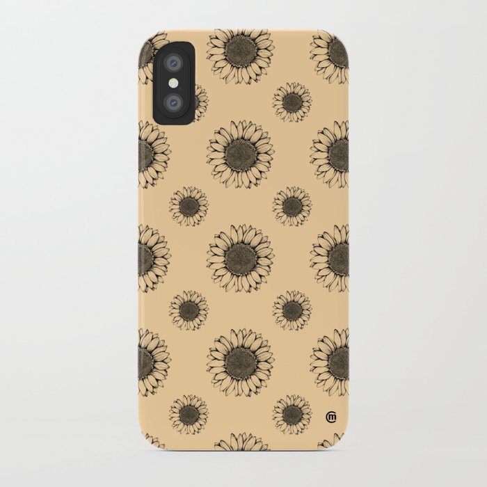 sunflower iphone case