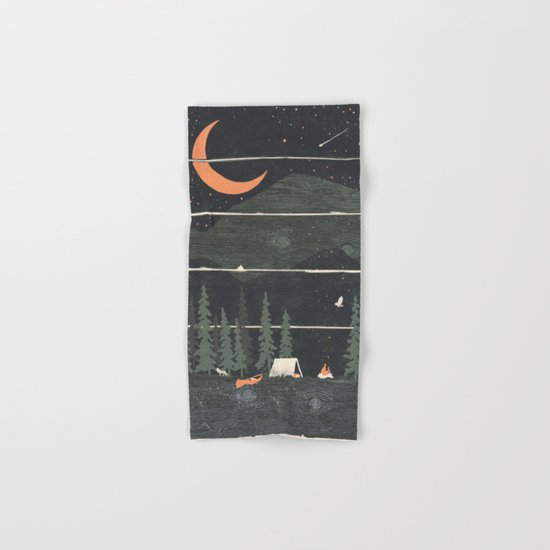 Wish I Was Camping... Hand & Bath Towel