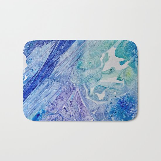 Water Scarab Fossil Under the Ocean, Environmental Bath Mat