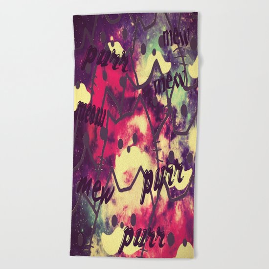 cats-321 Beach Towel