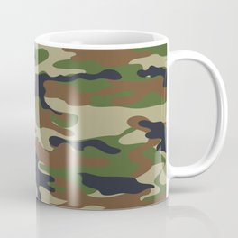 Woodland Camo Coffee Mug
