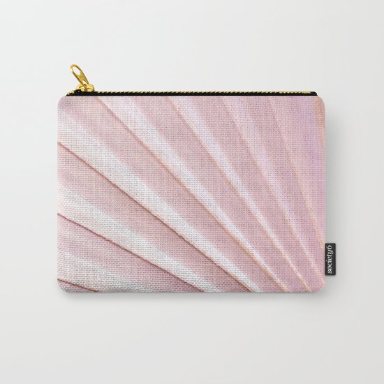 Fan palm - pink Carry-All Pouch
