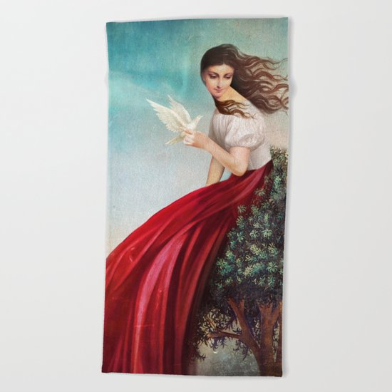 waiting for summer Beach Towel