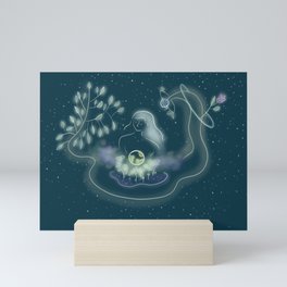 protecting earth  Mini Art Print