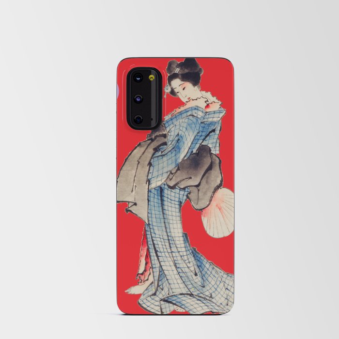 japanese lady Android Card Case