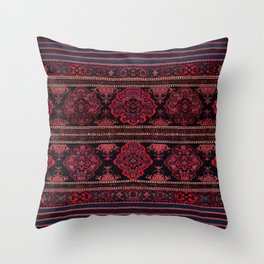 traditional Moroccan Boho Style Design B25 Throw Pillow