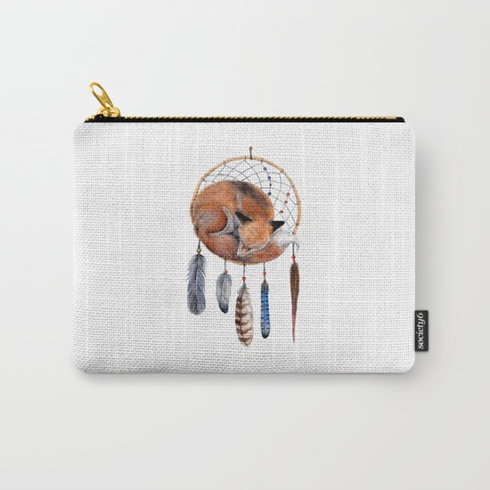 Fox Dreamcatcher Carry-All Pouch