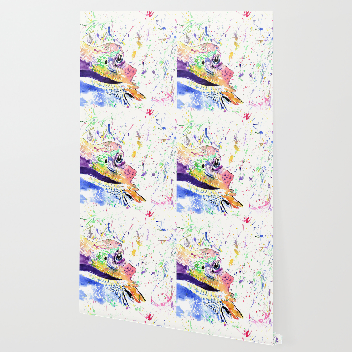 Bearded Dragon In Full Colour Wallpaper By Littlethingstocherish