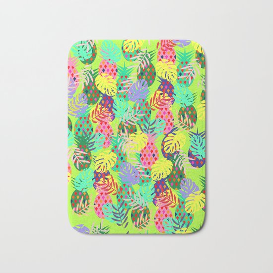 Tropical vibes Bath Mat