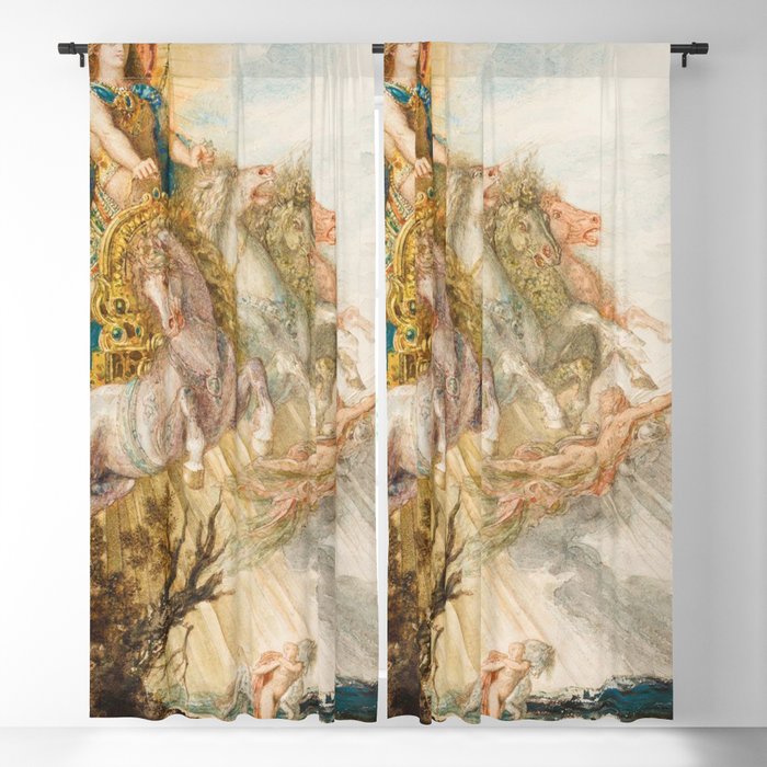 Apollo - Gustave Moreau Blackout Curtain