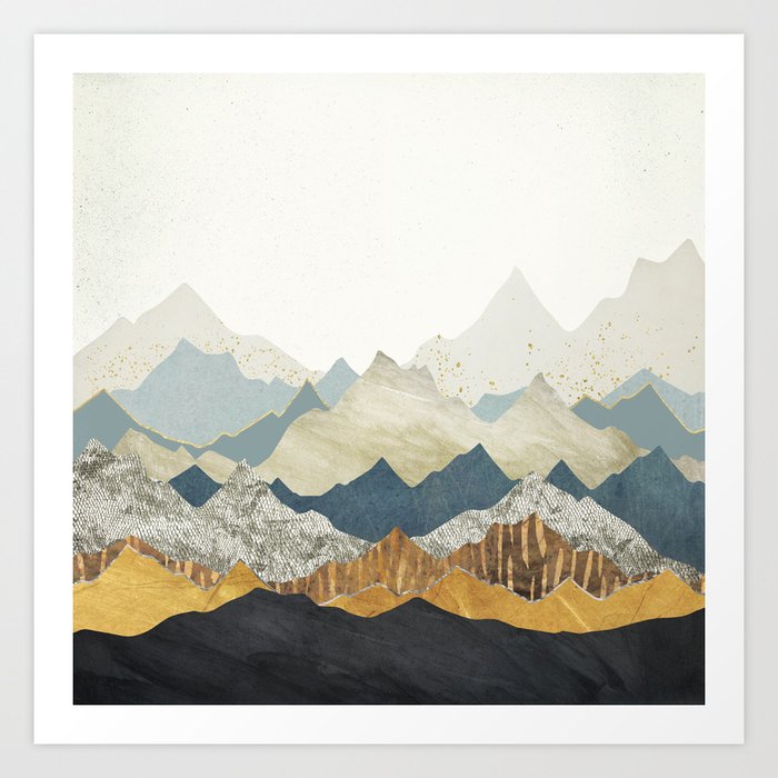 Distant Peaks Kunstdrucke Distant Peaks Kunstdrucke