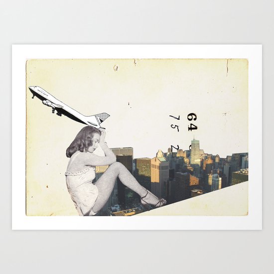 Longing For The City Art Print