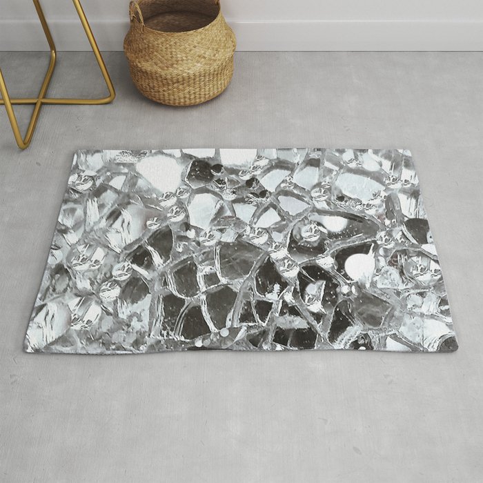 Mirrors and Glass Rug