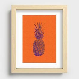 Pineapple Recessed Framed Print