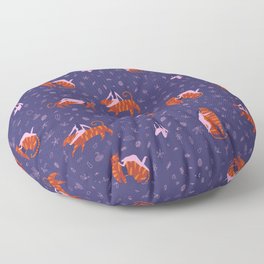 Night safari Floor Pillow