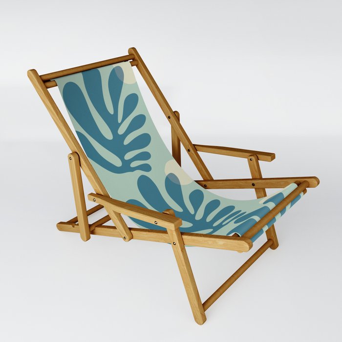 Abstraction_NEW_MATISSE_LEAVE_PLANT_SUN_POP_ART_0421A Sling Chair