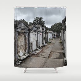 A Cemetery in New Orleans Shower Curtain