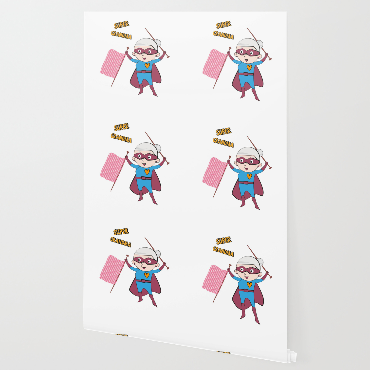 Super Grandma 2 Wallpaper By Justynapszczolka Society6