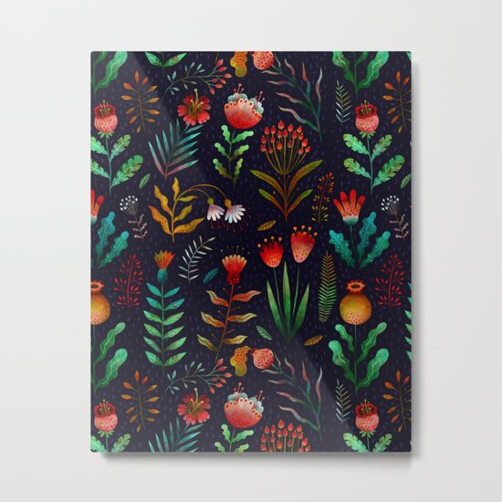 Bright flowers Metal Print
