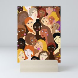 Women  Mini Art Print