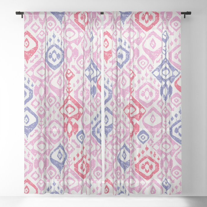 lezat afternoon candy Sheer Curtain