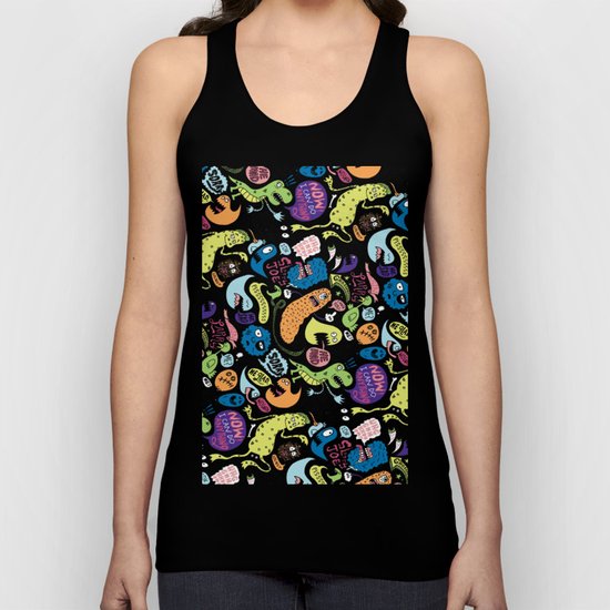 Gettin' Loose Pattern Unisex Tank Top
