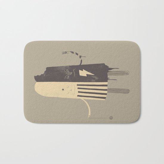 Non-Identical Twins Bath Mat