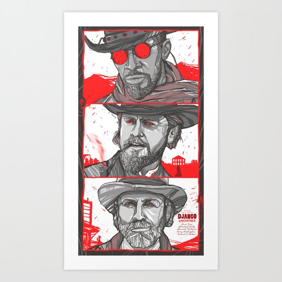 Django Unchained Art Print