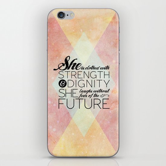 Proverbs 31 She is... iPhone Skin