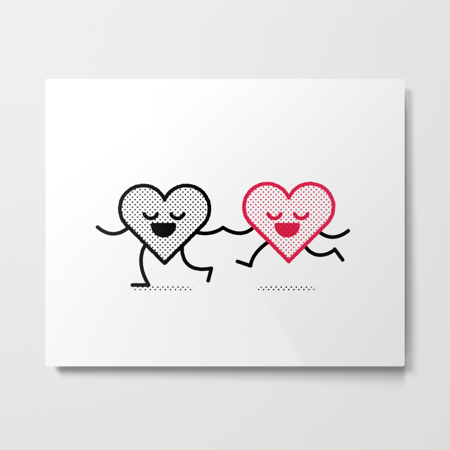 So Happy Together Metal Print By All Caps Yeah Society6