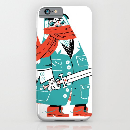 Creepy Scarf Guy iPhone & iPod Case