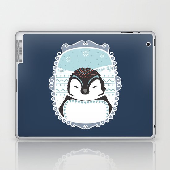 Messer Pinguino Laptop & iPad Skin