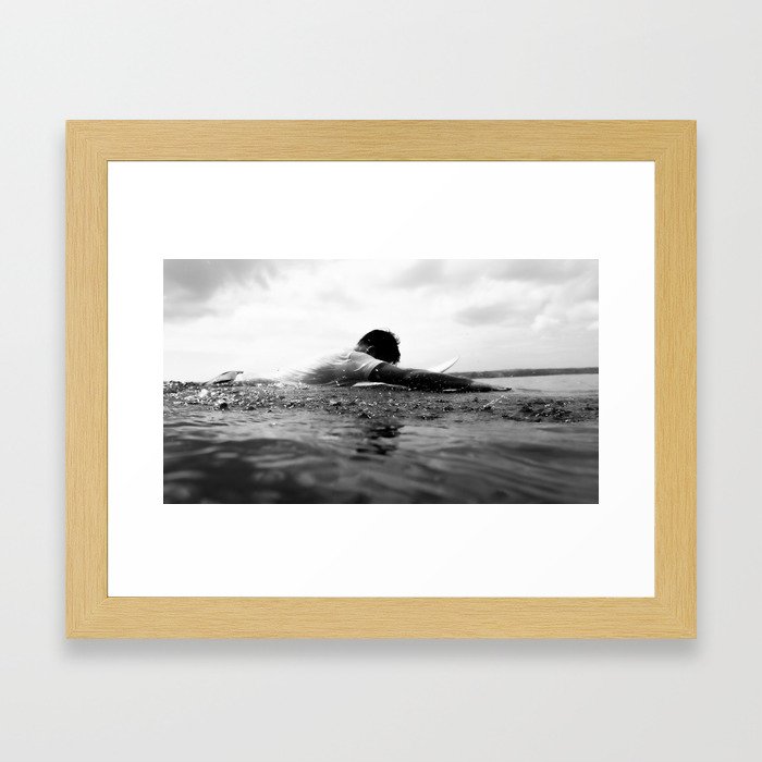 Paddle in Peace Framed Art Print